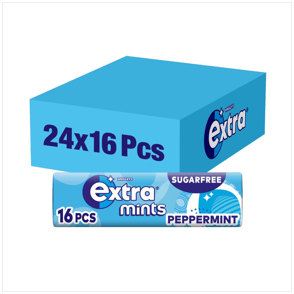 Extra Mints Sugar Free Peppermint x16 Pieces