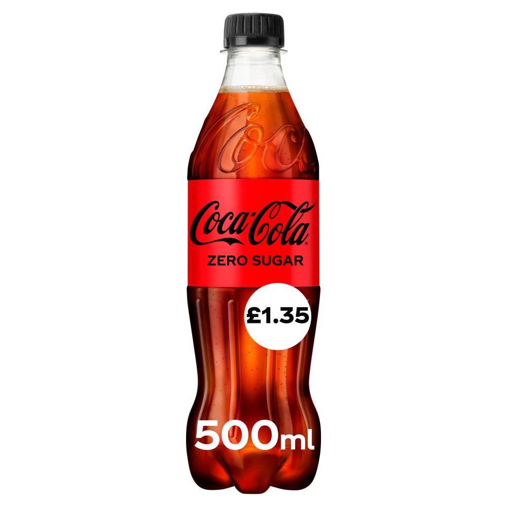 Coca-Cola Zero Sugar 500ml PM £1.40