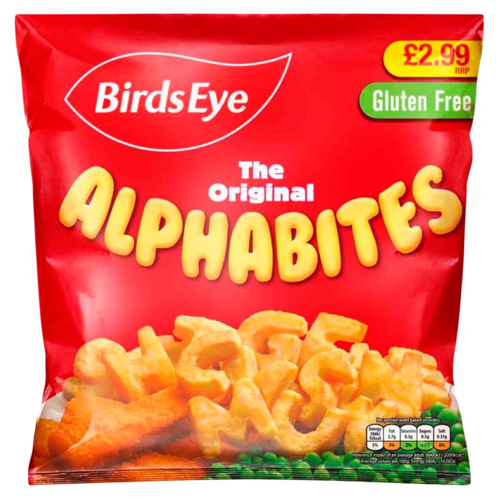 Birds Eye The Original Alphabites 456g