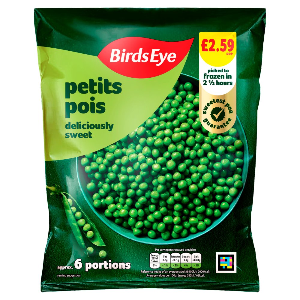 Birds Eye Petits Pois 545g