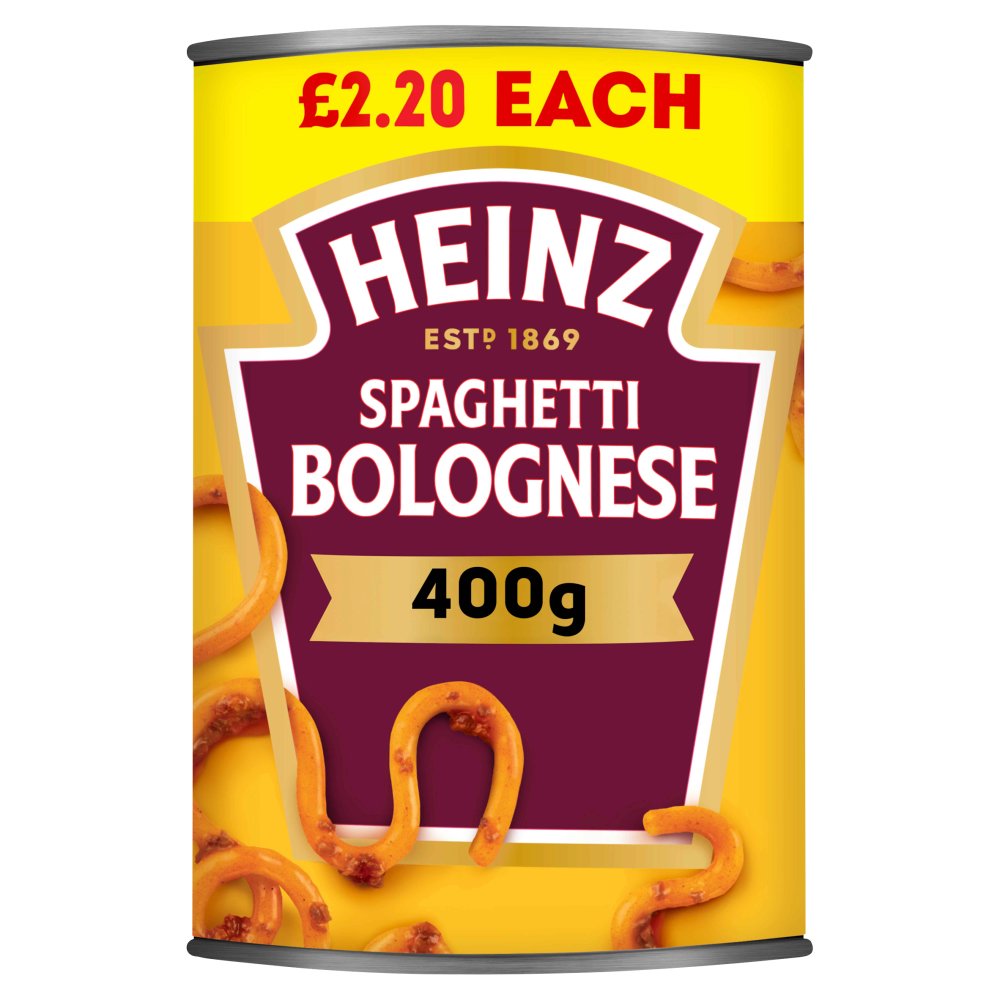 Heinz Spaghetti Bolognese PMP 400g