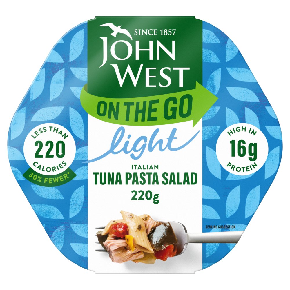 John West on the Go Light Italian Tuna Pasta Salad 220g