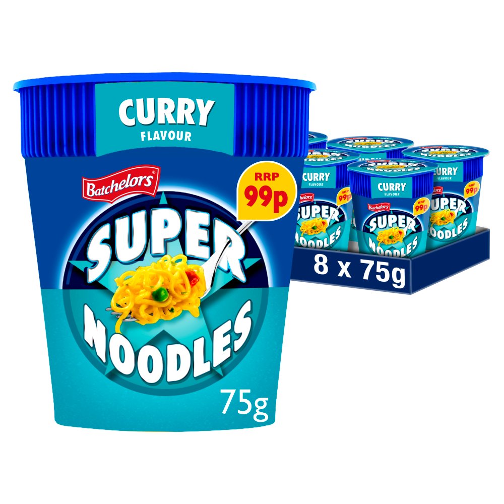 Batchelors Super Noodles Curry Flavour 75g