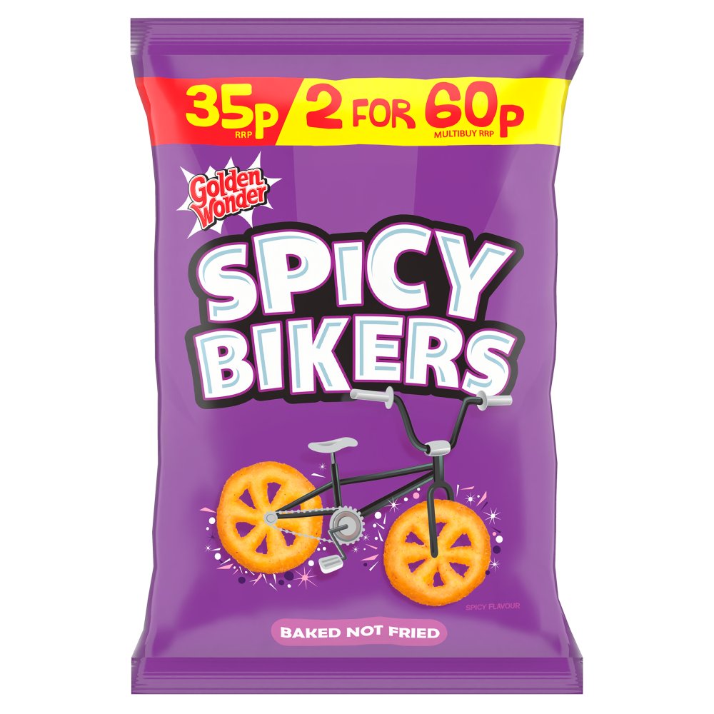 Golden Wonder Spicy Bikers 22g