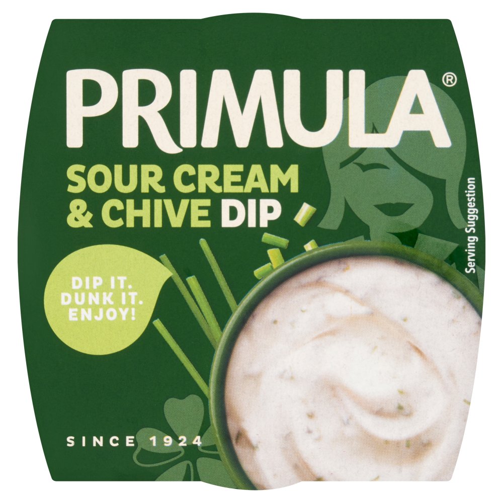 Primula Sour Cream & Chive Dip 150g