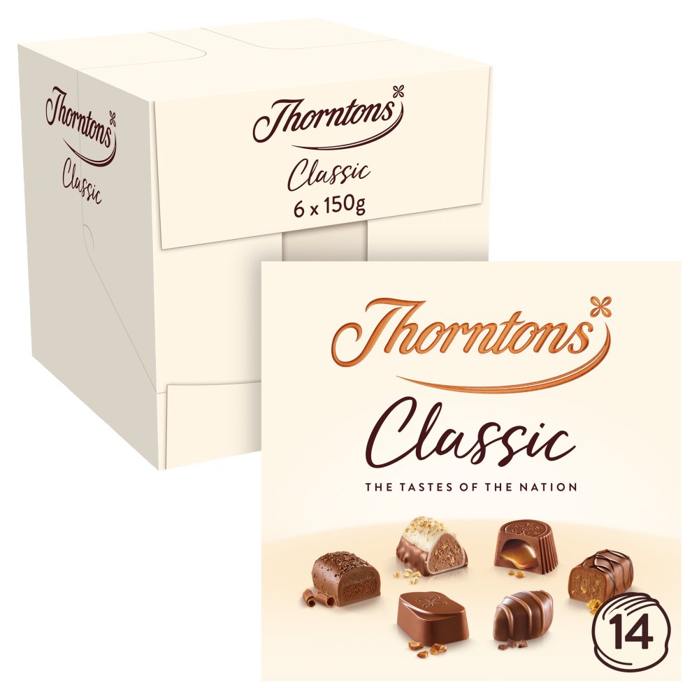 Thorntons Classic Collection Gift Box of Chocolates 150g