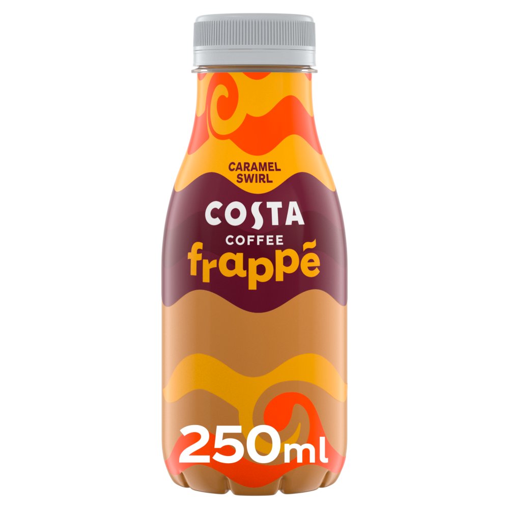 Costa Coffee Frappe Caramel Swirl Iced Coffee 12 x 250ml