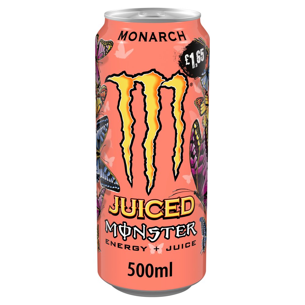 Monster Energy Drink Monarch 12 x 500ml PM £1.65 /1
