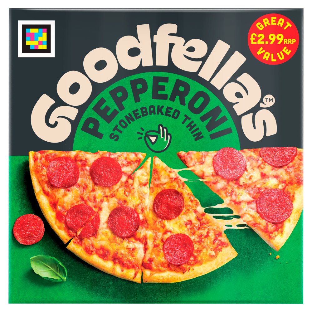 Goodfellas Pepperoni Stonebaked Thin 332g