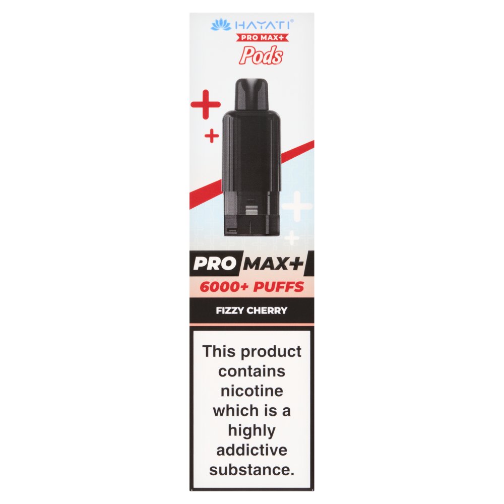Hayati Pro Max+ Fizzy Cherry Pods 20mg
