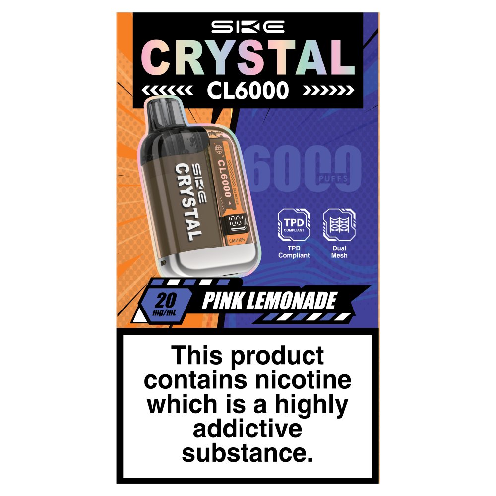 SKE Crystal CL6000 Pink Lemonade 20mg/ml