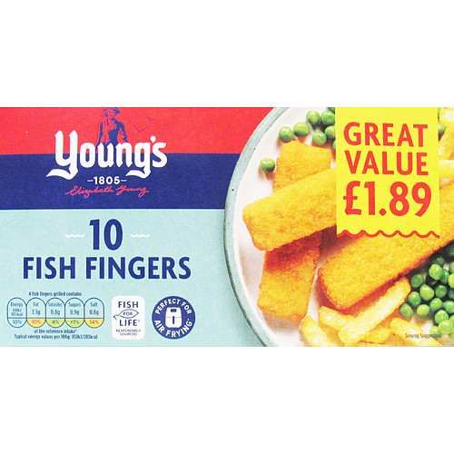 Youngs Fish Fingers £1.89