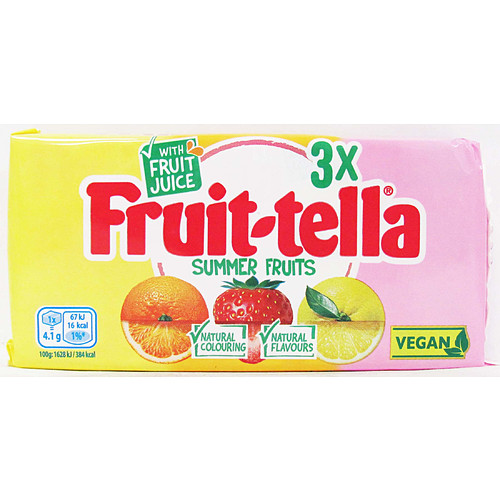 Fruitella Summer Fruit 123g