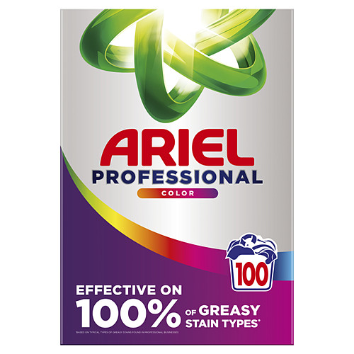 Ariel Professional Washing Powder Detergent Colour 100 Washes, 5.5kg