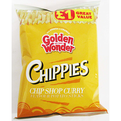 Golden Wonder Chippies Shop Curry PM £1