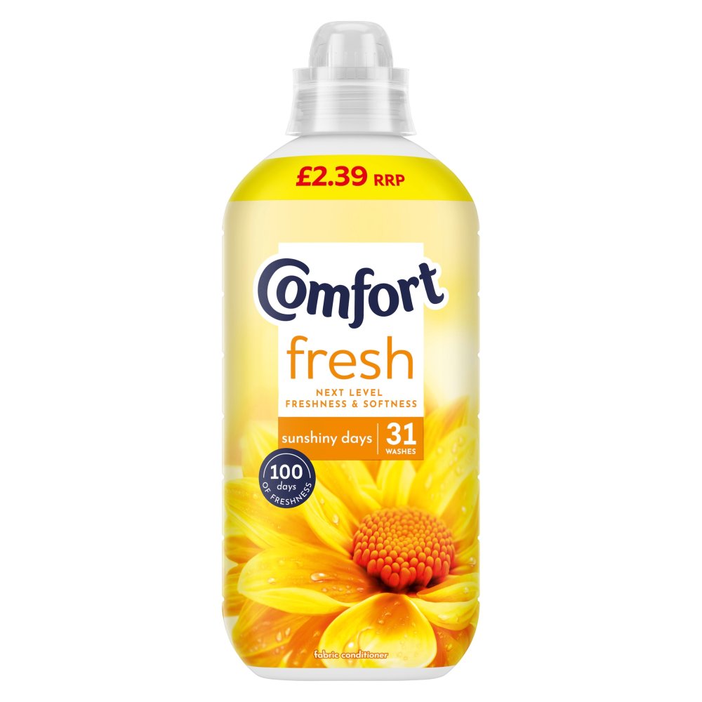 Comfort Fresh Fabric Conditioner Sunshiny Days 31 washes (930 ml)